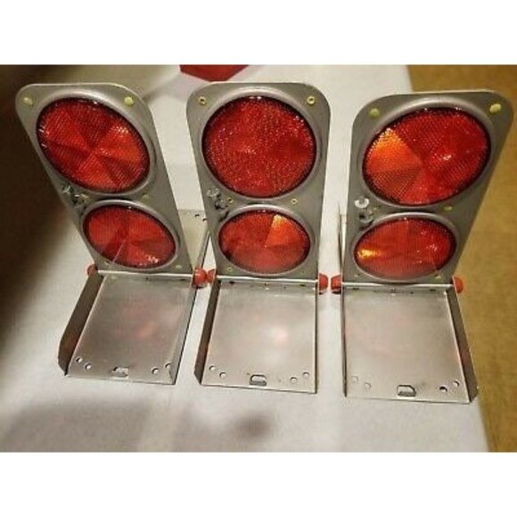 ARROW-Safety-Device-Reflect-O-Flare-Model-177- SET OF 3 Reflectors Without Flags - Picture 10 of 10